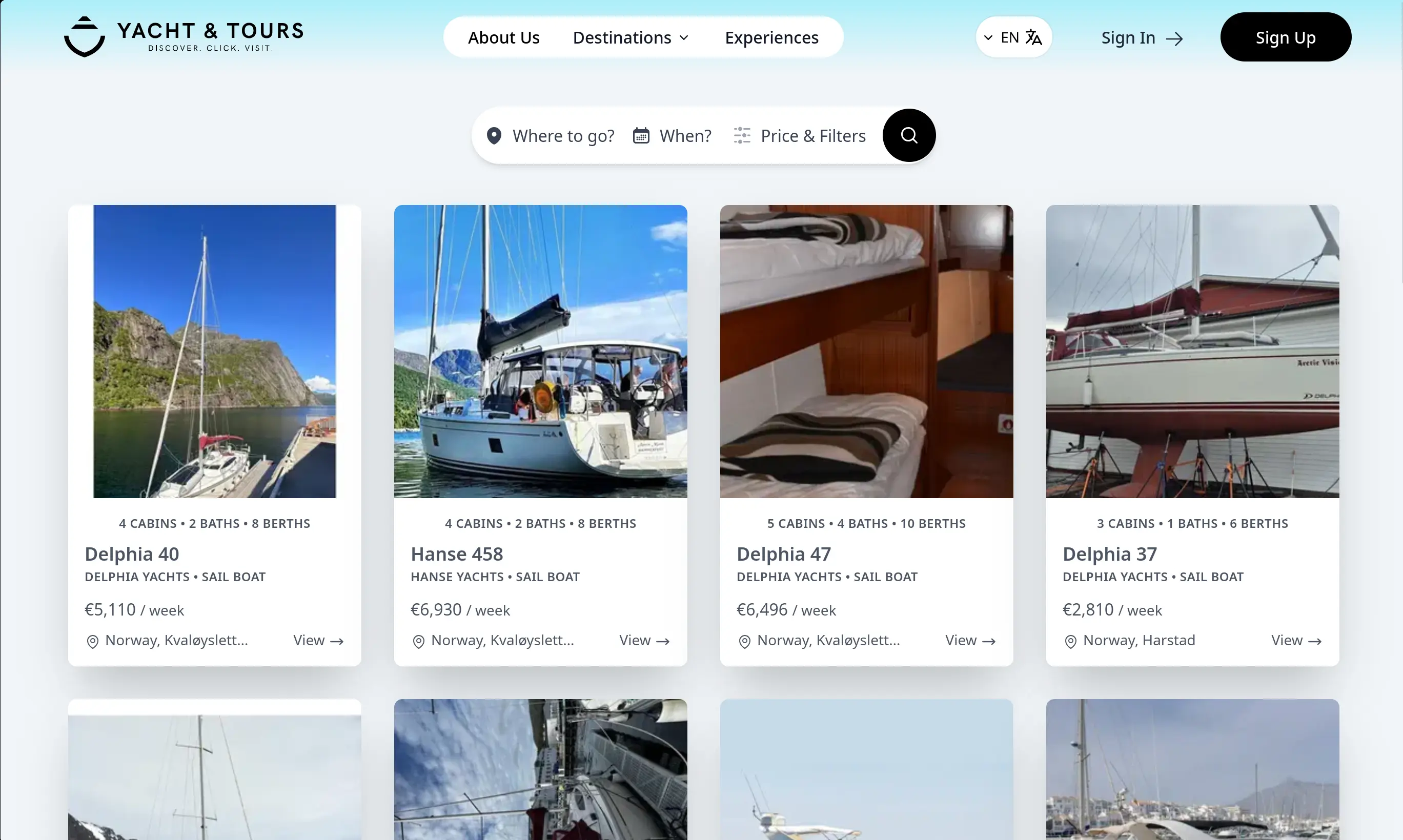 Yacht & Tours